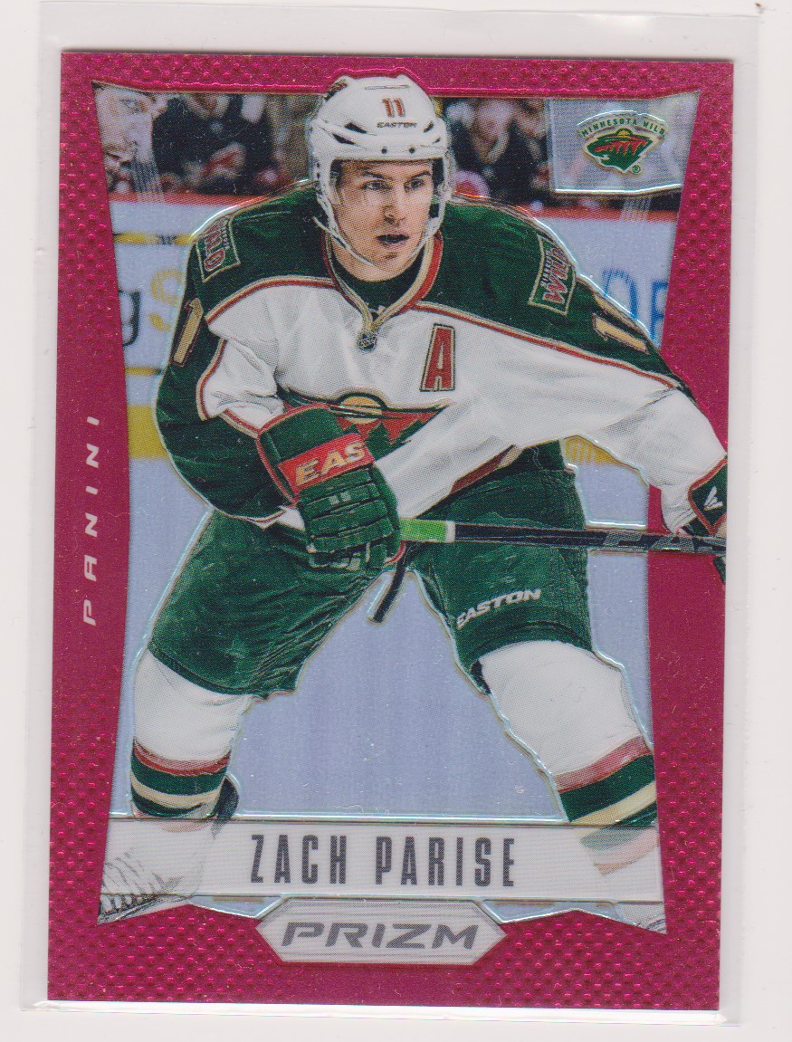 2012-13 Panini Prizm Red #23 Zach Parise 32/50 (image for) 2012-13 Panini Prizm Red #23 Zach Parise 32/50